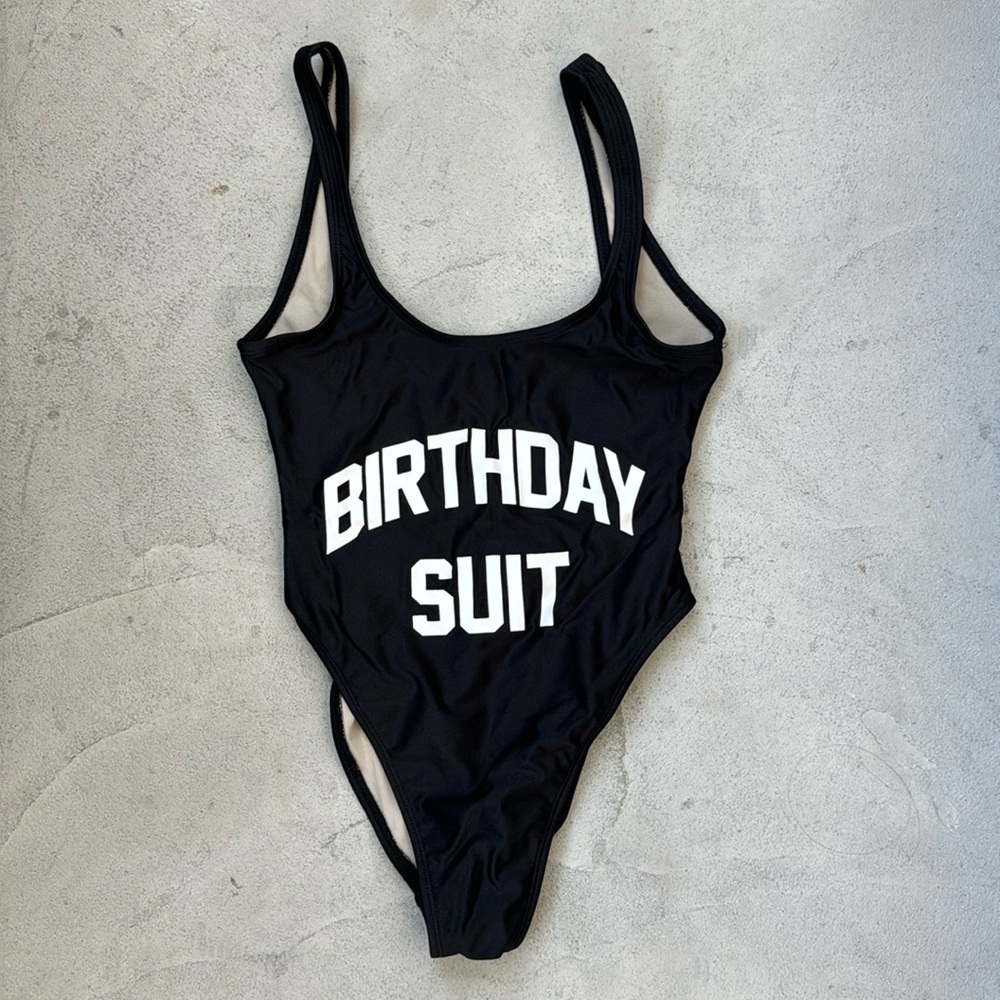 Private Party Birthday Suit one piece